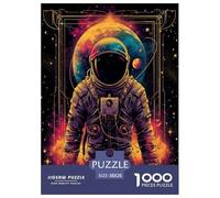 Puzzle Astronauta creativo Artee Jigsaw Family Game Idea Regalo Per Bambini Tute spaziali da esploratore spaziale Divertimento Gioco 1000Pcs Classici Idea Regalo Per Lei O Lui 38x26cm/1000pcs
