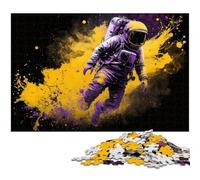 Puzzle Astronauta da 1000 pezzi, Puzzle Impossible per adulti, Ideale per adolescenti e collezionisti, Regalo da viaggio, Attività per famiglie 26X38CM/10,23x14,96 pollici