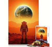 Puzzle "Astronauta su Marte" per adulti, 1000 pezzi, stimolante per la mente, per un relax consapevole, ideale per un Natale gioioso (50x75cm)