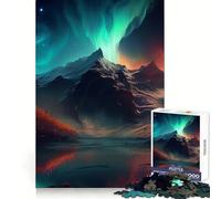 Puzzle Aurora Boreale da 1000 pezzi per adolescenti, ideale per sviluppare le capacità mentali, favorire la calma e il relax Un regalo perfetto (50x75cm)