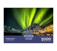 Puzzle Aurora boreale norvegese 1000 Pezzi Per Adulti E Bambini - Giochi Stimolanti Per Tutta La Famiglia, 52x38cm/1000pcs