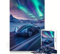 Puzzle Aurora Highway da 1000 pezzi per adolescenti Pensa che il tempo dedicato all'allenamento sia ben speso Bordi definiti Regalo festivo (38x52cm)