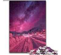Puzzle Aurora Landscape per adolescenti, puzzle da 1000 pezzi, giocattoli per l'intrattenimento della famiglia, ideale come regalo per tutta la famiglia (50x75cm)