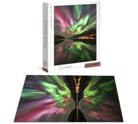 Puzzle Aurora Puzzle 1314 Pezzi Jigsaw Adulti DIY Classici Gioco, Puzzles a Forma di Paesaggio, Giochi Rilassamento e Intelligence per Ragazzi da 14 Anni 75 x 50 cm/1314 pcs con Scatola Regalo B-6762