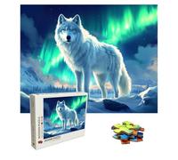 Puzzle aurora Puzzle 2000 Pezzi lupi Art Jigsaw Puzzles For Adults, Puzzles in Legno XXL 99.5x70.5 cm, Si Adattano Perfettamente Tra Loro Lettere Sul Retro, Regalo Uomo e Donna, Compact Box 8p-324
