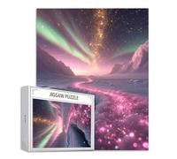 Puzzle Aurora Puzzle 5000 Pezzi Scena Jigsaw Adulti DIY Classici legno Gioco, Stampa di Alta Qualità jigsaws Giocattoli, Lettere sul retro Jigsaw, per Decorazione la Casa In Adolescenti Regalo S-729