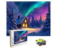 Puzzle aurora Puzzle 6000 Pezzi cabina Art Jigsaw Puzzles For Adults, Puzzles in Legno XXL 179.5x105.5, Si Adattano Perfettamente Tra Loro Lettere Sul Retro, Regalo Uomo e Donna, Compact Box 8p-315