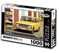 Puzzle Auto d'epoca Moskvich 412 (1974) 1000 pezzi
