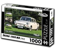 Puzzle auto d'epoca škoda 1000 mb 1965 - 1000 pezzi
