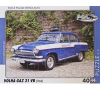 Puzzle Auto d'Epoca Volga GAZ 21 VB 40 pezzi