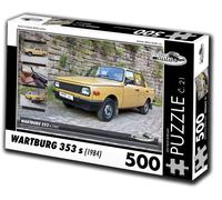 Puzzle Auto d'Epoca Wartburg 353 (1984) 500 Pezzi