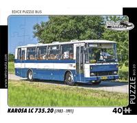 Puzzle Auto Retrò - autobus Karosa LC 735.20, 40 pezzi