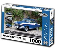 Puzzle auto retrò Volga Gaz 21 VB 1000 pezzi