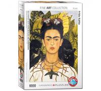 Puzzle - Autoritratto Con Collane Di Spine E Colibrì Di Frida Kahlo - 1000 T