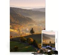 Puzzle autunnale dei Monti Tatra, 1000 pezzi, per ragazzi Pensa che il tempo dedicato all'allenamento sia ben speso Bordi definiti Regalo festivo (38x52cm)
