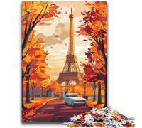 Puzzle autunnale della Torre Eiffel da 2000 pezzi per adulti, regalo impegnativo e difficile da realizzare per tutta la famiglia, 2000 pezzi (70x100cm)