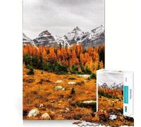 Puzzle autunnale della valle delle dieci cime per ragazzi, 1000 pezzi, per migliorare la memoria, per il tempo libero a casa, con bordi precisi, 38x52cm