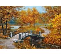 Puzzle Autunnale nel Vecchio Parco 1000 Pezzi