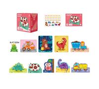 Puzzle avanzato STEM Educazione Logica Pensiero Formazione Sviluppo del Cervello Grande Pezzo Immagine per Bambini Ragazzi Ragazze