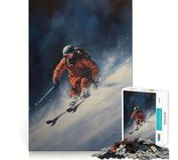 Puzzle "Avventura Alpina" da 1000 pezzi,gioco stimolante per la mente,incastro perfetto,ideale per il relax in casa (50x75cm)