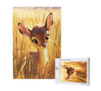 Puzzle Azienda agricola Puzzle 500 Pezzi Cervo - Adatto ad Adulti e Principianti - Giochi Divertenti/Sfidanti/Impossible - Adulti Attività Artigianali - Creativi Regali per Uomini/Donne 2T-1983