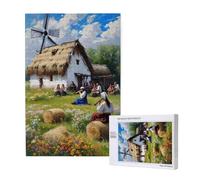 Puzzle Azienda agricola Puzzle 5000 Pezzi Paesaggio - Adatto ad Adulti e Principianti - Giochi Divertenti/Sfidanti/Impossible - Adulti Attività Artigianali - Creativi Regali per Uomini/Donne 2T-1519