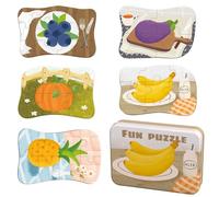 Puzzle Bambini, 5 In 1 Puzzle In Legno per Bambini, Giochi Bambinis Puzzles, Puzzles Bambine 2 3 4 5 Anni, Adatto A Bambinis E Bambine Di 3, 4 E 5 Anni/C
