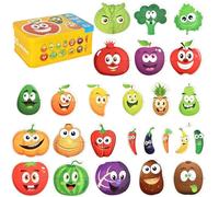 Puzzle Bambini Giochi Bambini 1 2 3 4 Anni 6 Pezzi Frutti Giochi Montessori Giocattolo Bambini Giocattoli Educativi per Bambini Puzzle Frutti Regalo Bambino Bambina - Frutti