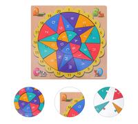 Puzzle Bambino Che Fa Primi Passi Di Apprendimento Dell'alfabeto