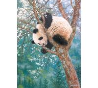 Cobble Hill - Puzzle da 1000 pezzi, motivo: bambino dorato, poster campione incluso