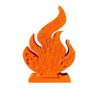 Puzzle Bambino Forma Di Fuoco - Puzzle Fiamma Unico,Gioco stimolante Stampa 3D Regalo Creativo per Festa Incontro Attività Educative Ragazzi Ragazze