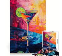 Puzzle Bar XI da 1000 pezzi per adolescenti Pensa che il tempo dedicato all'allenamento sia ben speso Bordi definiti Regalo festivo (38x52cm)