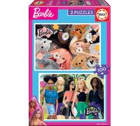 Puzzle Barbie 2x100 Pezzi