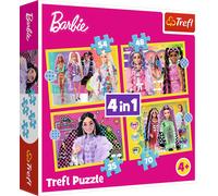 Puzzle Barbie Mondo Allegro 4v1