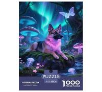 Puzzle Belgian Malinois Dog A 1000 Pezzi Per Adulti,Fantasy Forest Gioco Diabilità Impossibile Puzzle Arte Giochi Rilassamento E Intelligenza Arredamento Domestico 38x26cm/1000pcs