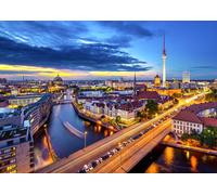 Puzzle Berlino Notturno 1000 Pezzi