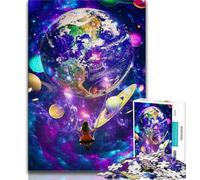Puzzle Beyond The Stars 1000 pezzi Puzzle per adulti e ragazzi giocattoli educativi per l'apprendimento giochi per famiglie regalo di compleanno regali 38x26cm