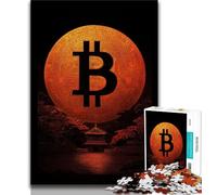 Puzzle Bitcoin Puzzle 1000 pezzi per adulti giochi educativi decorazioni per la casa ideali come regali per tutta la famiglia (26x38cm)