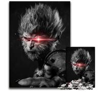 Puzzle Black Myth Wukong per adulti 1000 pezzi puzzle difficili per adulti regalo perfetto per compleanni e festività 1000 pezzi (75x50 cm)