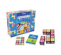 Disney puzzle blitz - gioco da tavolo per bambini 8+ e famiglie - sfida di velocità, logica e osservazione - 100 sfide, 4 livelli - per 2-4 giocatori