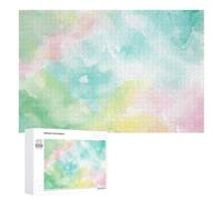 Puzzle blu astratto nuvola 1000 pezzi puzzle in legno personalizzato foto puzzle per adulti amici immagine puzzle regali per matrimonio compleanno San Valentino decorazione della casa