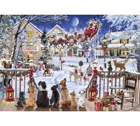 Puzzle BLUEBIRD Cani in veranda 1000 pezzi