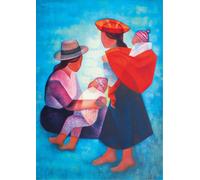 Puzzle BLUEBIRD famiglia peruviana - 1000 pezzi