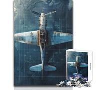 Puzzle Blueprint of Flight da 1000 pezzi per adulti, gioco educativo per allenare la mente, regalo a sorpresa ideale per i propri cari, dimensioni 38x26cm