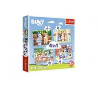 Puzzle Bluey e il suo mondo 4 in 1