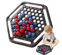 Puzzle Board Game, Desktop Strategy Game, Educational Learning Toy, Logical Thinking Challenge, Colorful Interactive Pieces for Children, Adults, Parties, 8.66x0.39x7.87 inches