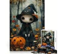 Puzzle Bohoo Fantasma Strega per Adulti, 1000 Pezzi, Sfida Mentale, Divertimento Tranquillo, Taglio Preciso, (38X52CM)