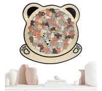 Puzzle Bois Animal - Cadre Chien Coloré, Jeu Correspondance Ludique, Apprentissage Couleurs Formes | Idéal Âge Préscolaire Garçons Filles Développement Motricité Observation Créativité Éducati