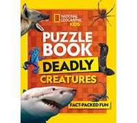 Puzzle Book Deadly Creatures: Brain-tickling quizzes, sudokus, crosswords and wordsearches