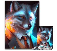 Puzzle Boss Black Leopard per adulti, puzzle da 1000 pezzi per adulti, rompicapo impegnativo per adolescenti, gioco interattivo divertente per famiglie 26X38CM/10,23x14,96 pollici